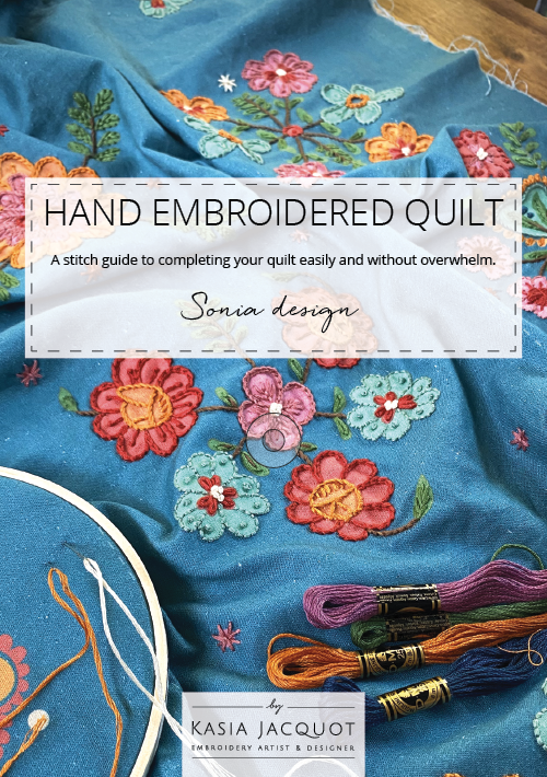 Embroidered Quilt Book — Kasia jacquot